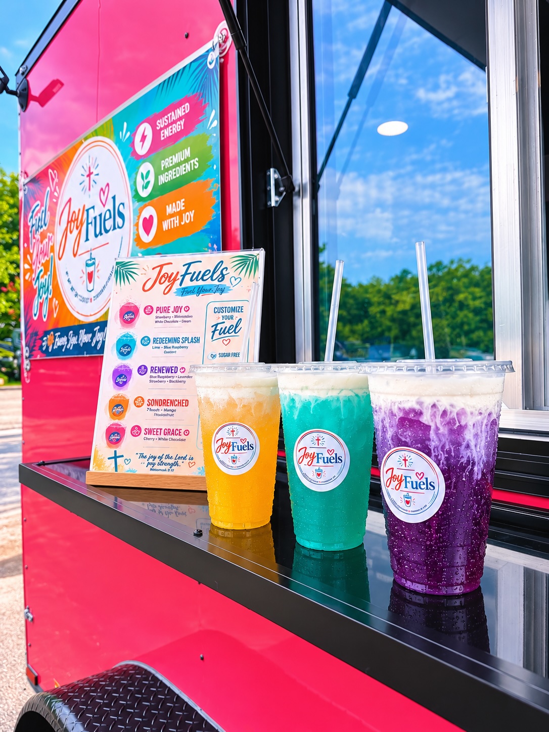 JoyFuel stand