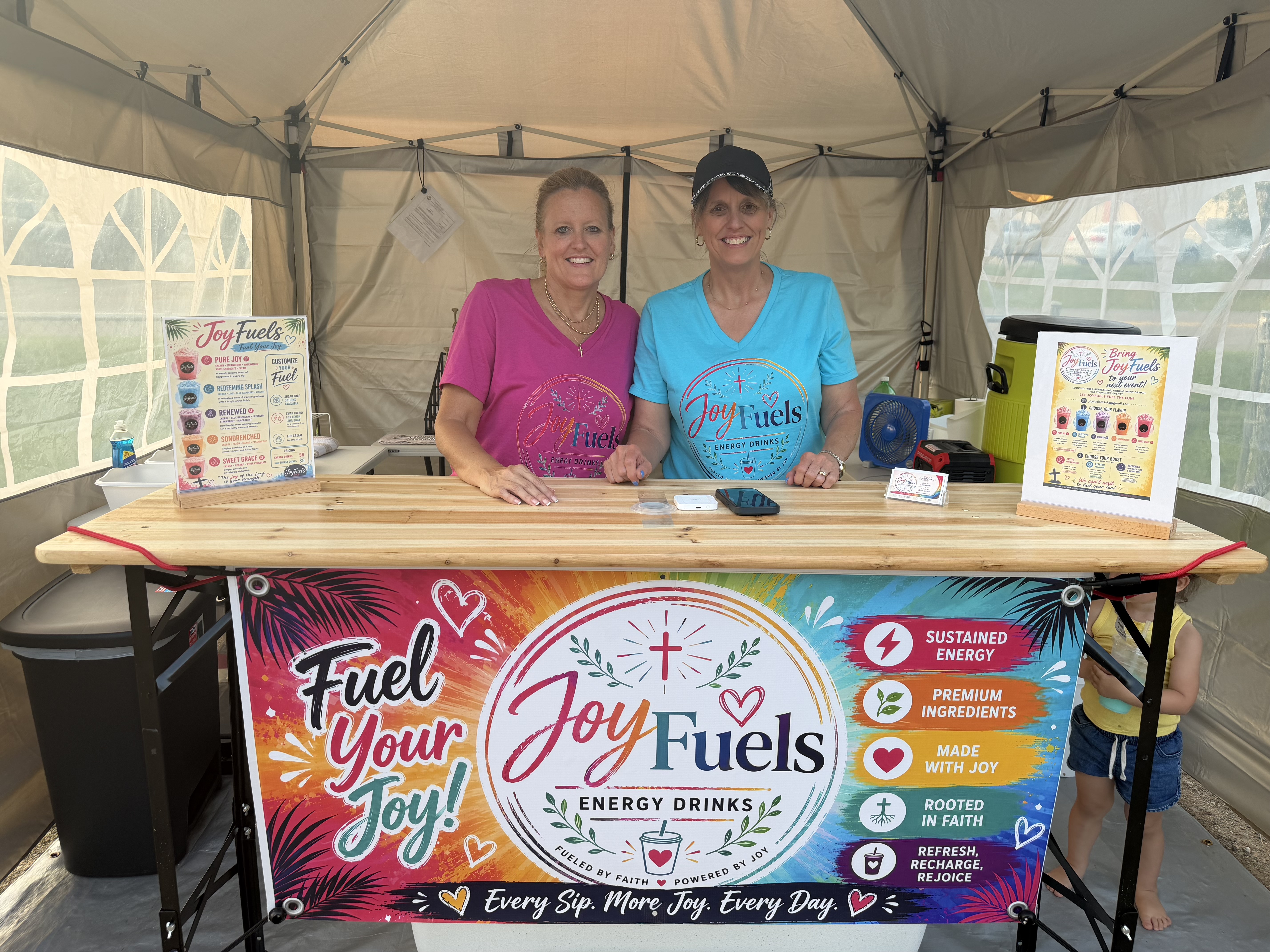 JoyFuel stand